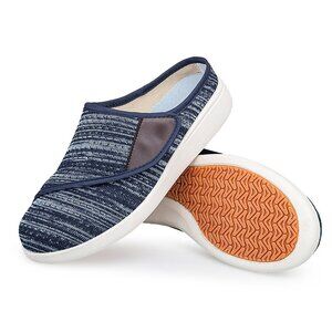 Womens Size 6 Ortho Support Slip on Sneaker Comfort Arch Slippers Wide Toe Box